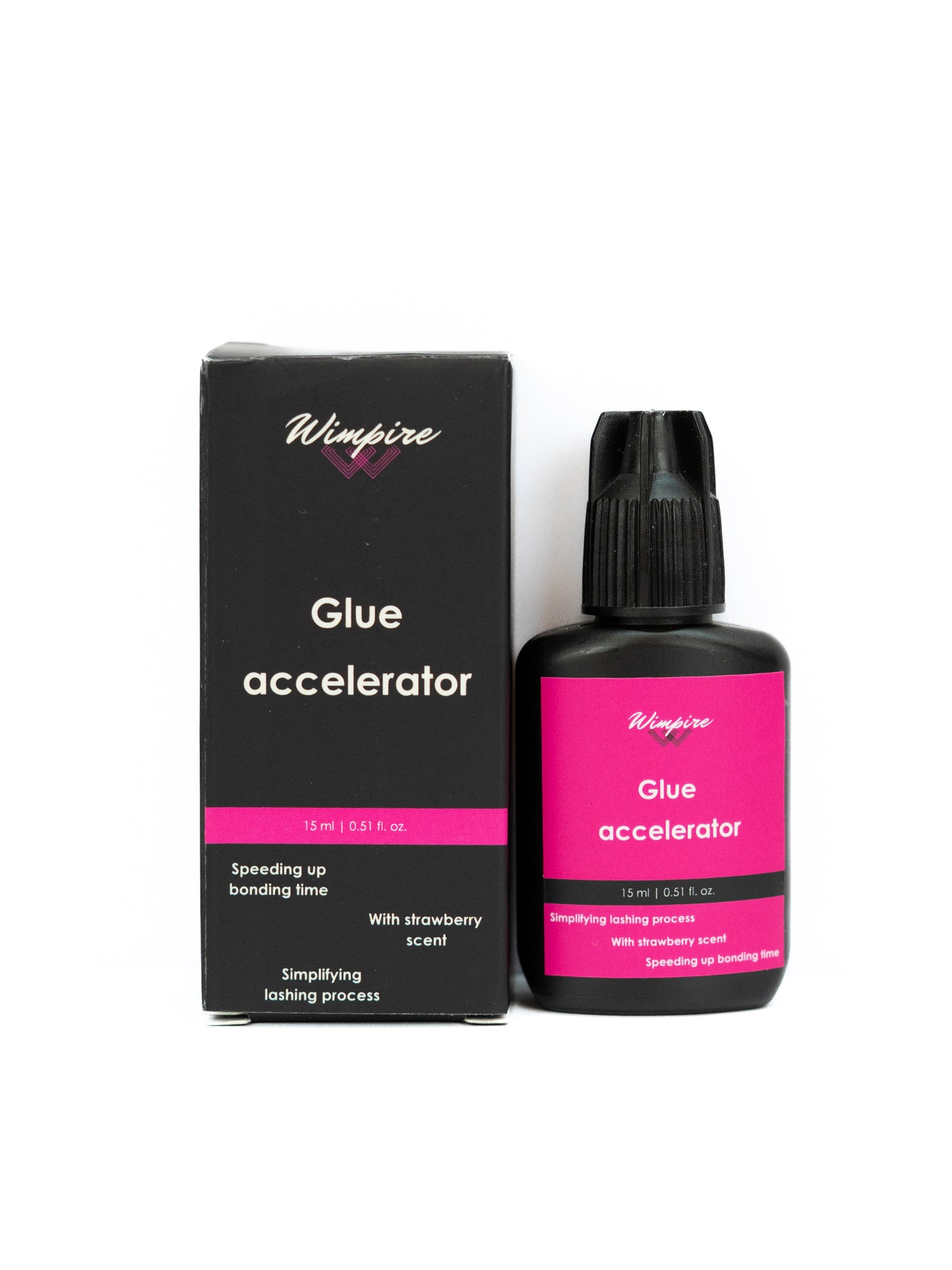 Glue accelerator